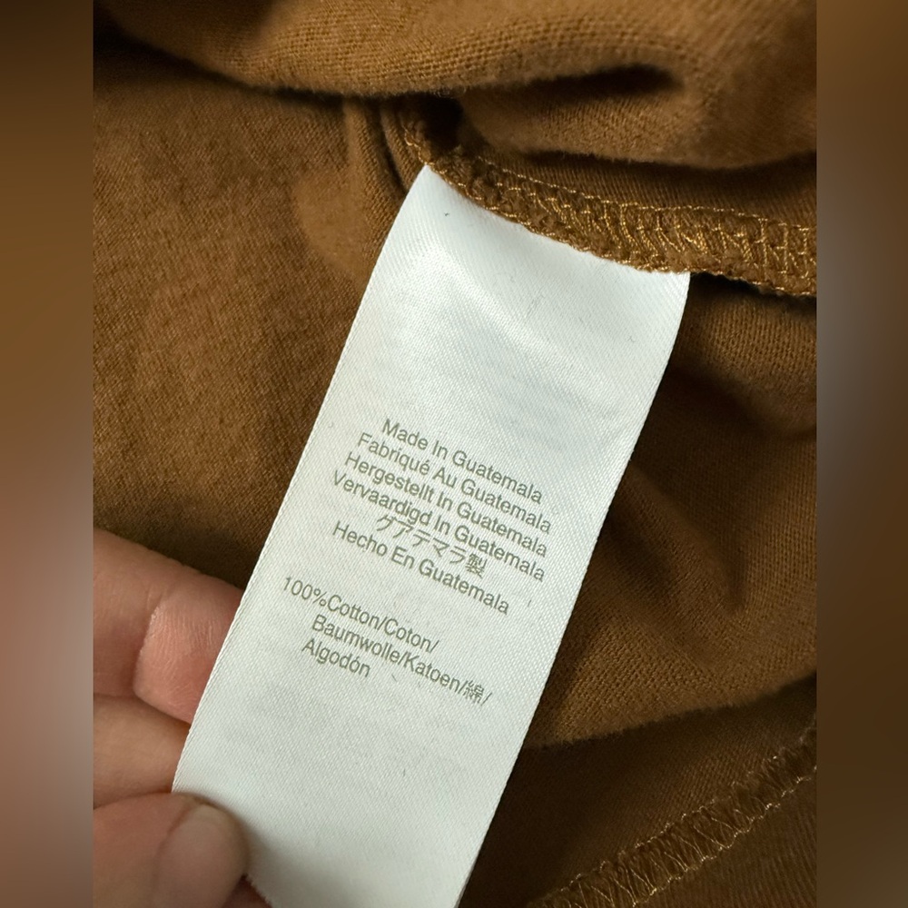 Madewell Crewneck Tee in Brown - Picture 5 of 6